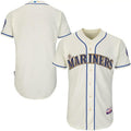Seattle Mariners Majestic Team Jersey - Cream