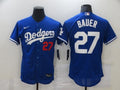 27 Los Angeles Dodgers Trevor Bauer Blue Jersey
