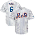 Jeff McNeil New York Mets Majestic Cool Base Player Jersey White/Royal