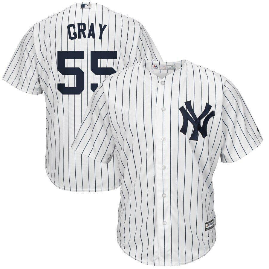 Sonny Gray New York Yankees Majestic Cool Base Player Jersey White 2019