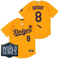Los Angeles Dodgers Kris Bryant #8 2020 Mlb Orange Jersey