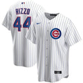 Chicago Cubs Anthony Rizzo #44 2020 Mlb White Jersey