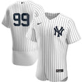 New York Yankees Aaron Judge #99 2020 Mlb White Jersey