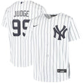 New York Yankees Aaron Judge #99 2020 MLB White Jersey