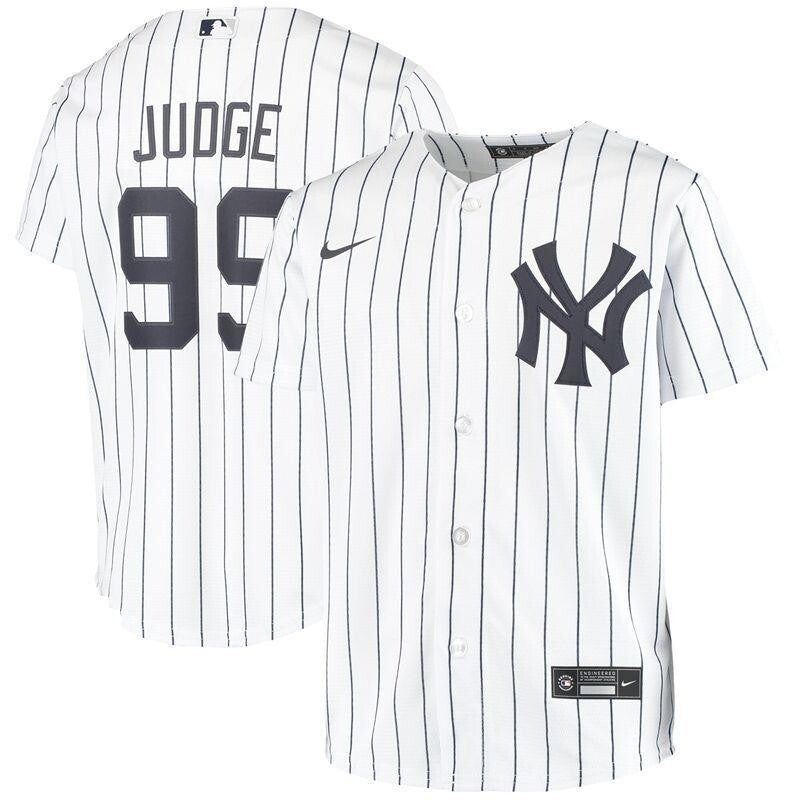 New York Yankees Aaron Judge #99 2020 MLB White Jersey