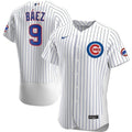Chicago Cubs Javier B�Ez #9 2020 Mlb White Jersey