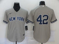 New York Yankees #42 Mariano Rivera 2020 Mlb Grey Jersey