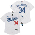 Los Angeles Dodgers Fernando Valenzuela #34 2020 Mlb White Jersey