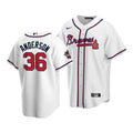 Atlanta Braves Ian Anderson #36 2021 Mlb All-Star Game Patch Jersey White
