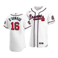 Atlanta Braves Travis D'Arnaud #16 2021 Mlb All-Star Game Patch Home Jersey White