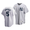 Men'S New York Yankees Joe Dimaggio #5 Cooperstown Collection White Home Jersey