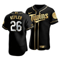 Men'S Minnesota Twins Max Kepler #26 Golden Edition Black Jersey