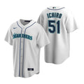 Mens Seattle Mariners #51 Ichiro Suzuki 2020 Home White Jersey Gift For Mariners Fans