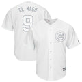 Javier Baez El Mago Chicago Cubs Majestic 2021 Players Weekend Replica Player Jersey Jersey White 2021
