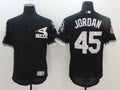 Michael Jordan Chicago White Sox #45 Black Mlb 2017 Spring Edition Jersey