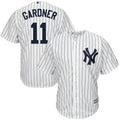 Brett Gardner New York Yankees Majestic Cool Base Player Jersey White 2019