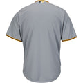 MenS Majestic Gray Pittsburgh Pirates Team Official Jersey