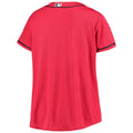 WomenS Red Atlanta Braves Plus Size Alternate Replica Team Jersey