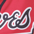 WomenS Red Atlanta Braves Plus Size Alternate Replica Team Jersey