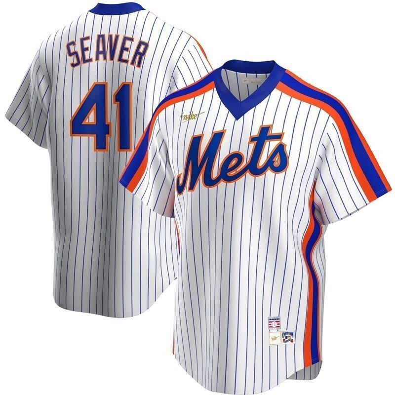 New York Mets Tom Seaver 41 2021 Mlb White Jersey Jersey