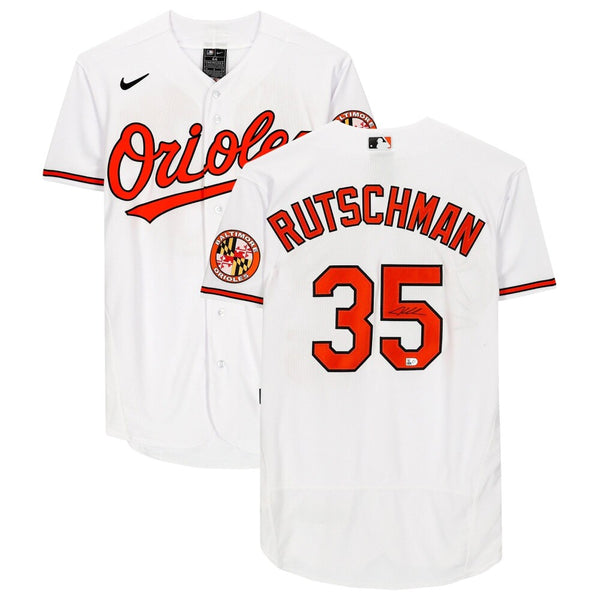 Adley Rutschman Baltimore Orioles Fanatics Autographed Nike Replica Replica Replica Jersey - White
