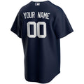 New York Yankees Nike Replica Replica Alternate Replica Custom Jersey - Navy