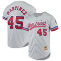 Pedro Martinez Montreal Expos Mitchell & Ness Cooperstown Collection Jersey - Gray